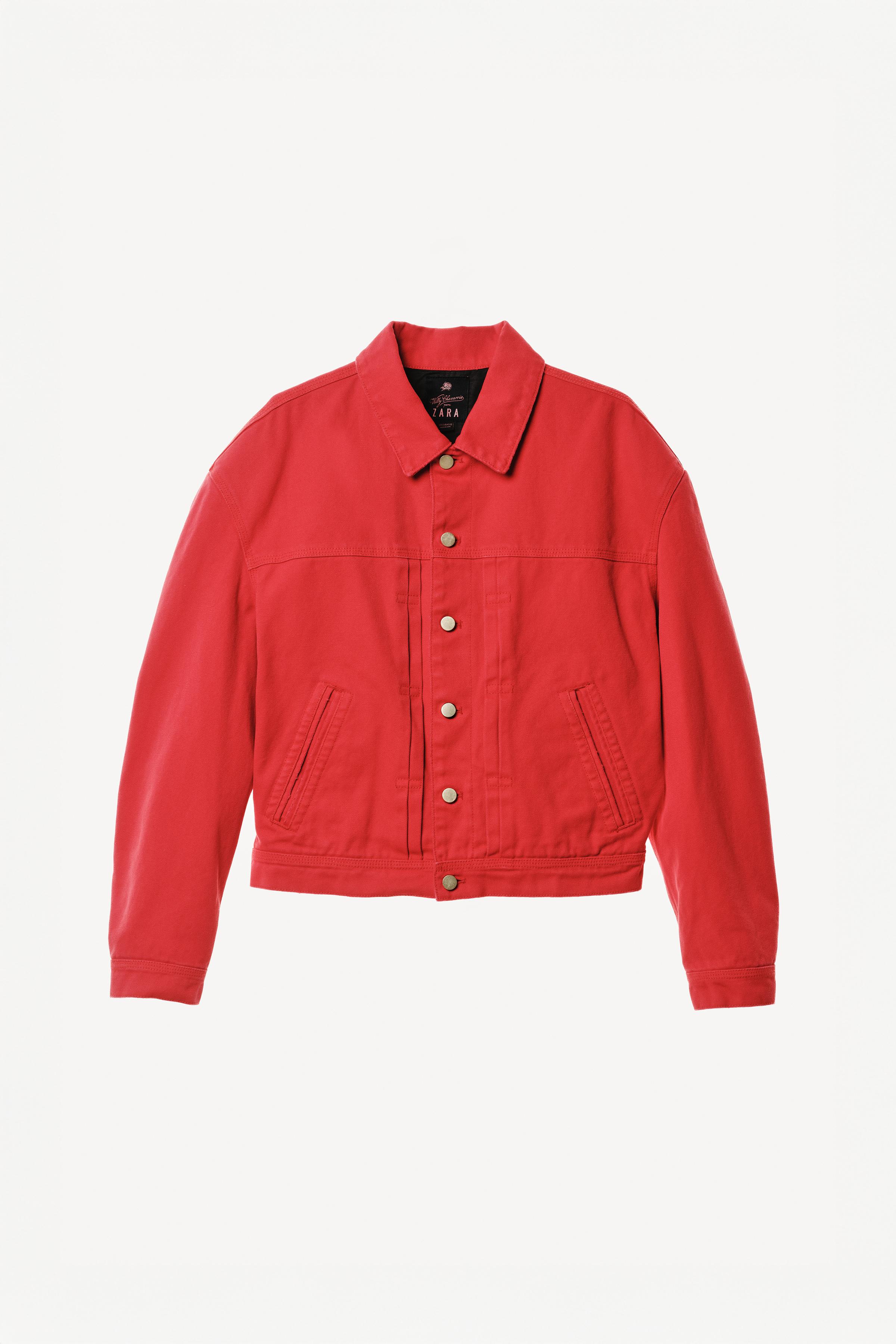 BOXY FIT JACKET WITH PLEATS WILLY CHAVARRIA X ZARA
